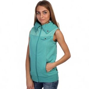 BURTON DRYRIDE WB Starr Vest Teal Green Size Small
